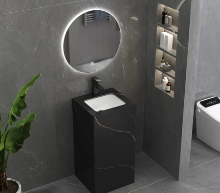 GoldLine One-Piece Basin